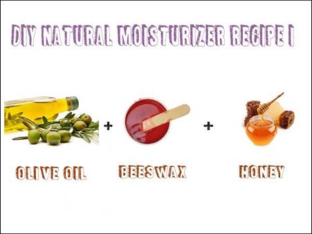 DIY Natural Moisturizer Recipe II: Olive Oil + Beeswax + Honey