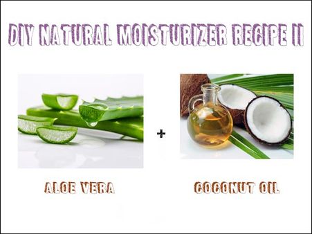 DIY Natural Moisturizer Recipe II: Aloe Vera + Coconut Oil