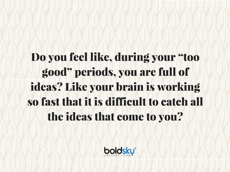 #3 Brimming With Ideas