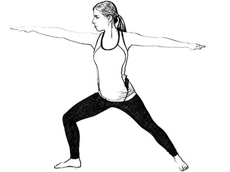 3. Warrior Pose: