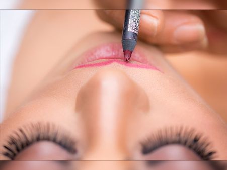 Start Off With The Lip Liner