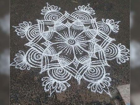 The Traditional Rangoli