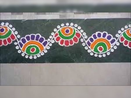 The Border Rangoli