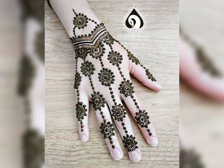 Bangle Design Mehendi