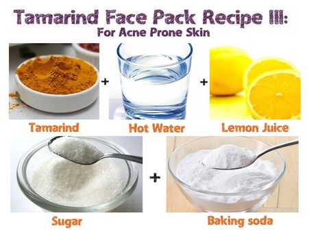 Tamarind Face Pack Recipe III: For Acne-Prone Skin