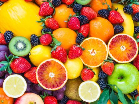 3. Fruit, Veggies And Toast: