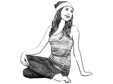 Step 2: Simple Seated Twist
