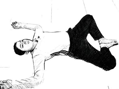 Step 3: Nighttime Goddess Pose