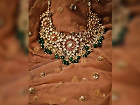 Colourful Kundan Necklace 