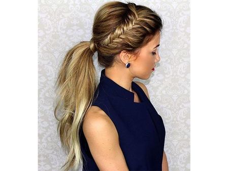 3. Low Ponytail