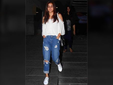 With Cold Shoulder Top With Cold Shoulder Top