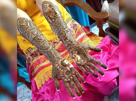 Pakistani Mehendi Designs