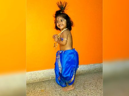 3) Baby Krishna