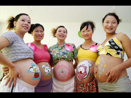 The Women Are Weeks Apart From Their Due Date…