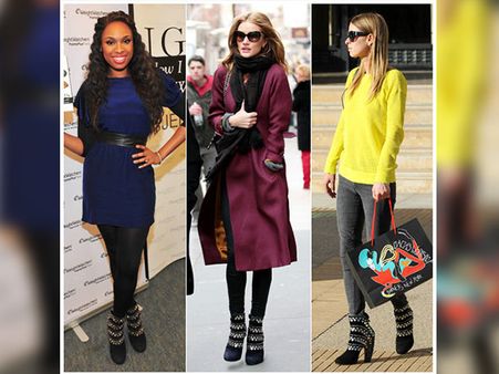 Metal Studded Shoes or Boots