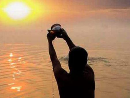 Offer Water To The Sun