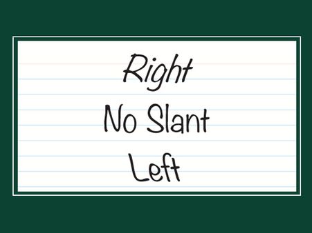 The Direction Of The Letters