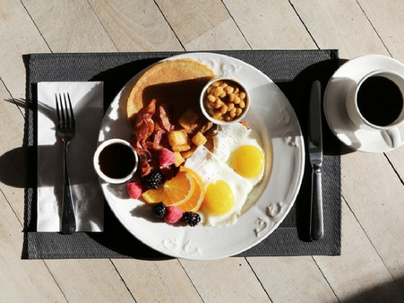 4. Have A Heavy Filling Breakfast