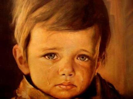 The Painting Series Were Called ‘The Crying Boy’