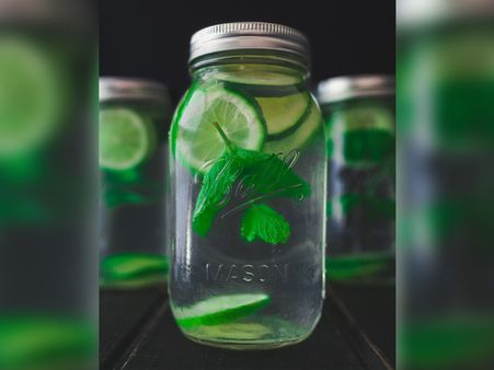 10.Mint Leaves And Potato: