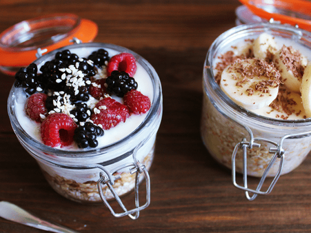 6. Oats In A Mason Jar