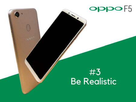 #3 Be Realistic #3 Be Realistic