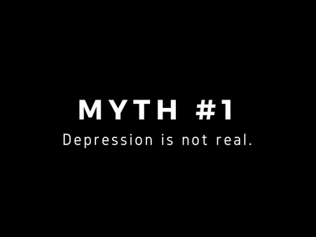 Myth #1: Depression Is Not A Real Disorder