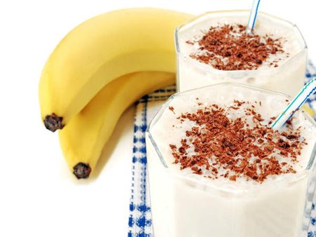 2. Chocolate And Banana Protein Shake