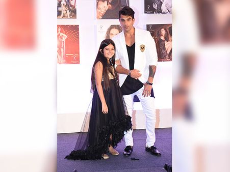 Karan Singh Grover With Myrah 