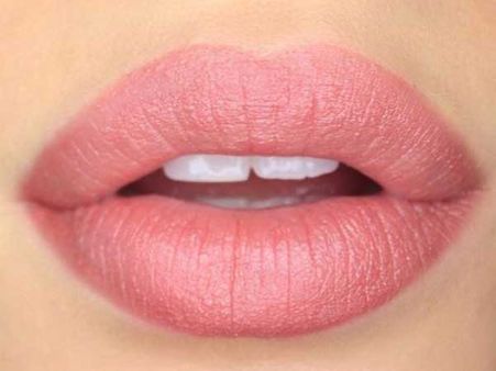 6. Apply A Nude Or A Light-coloured Lipstick: