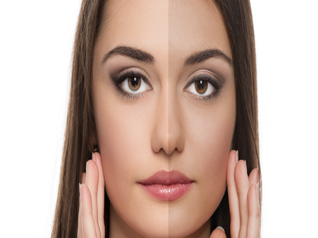 1) Apple For Tired And Stressed Out Skin: