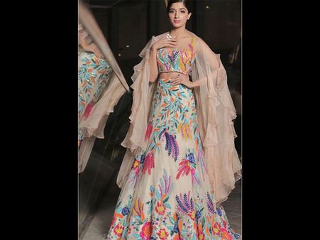 The Pop-Colour Lehenga 