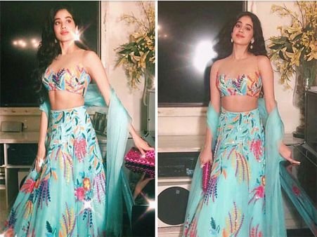 Jhanvi Kapoor's Same Ensemble For Diwali 