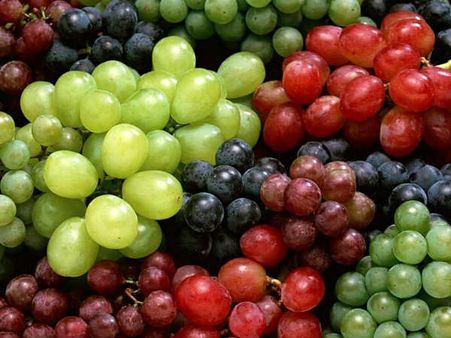 7. Grapes