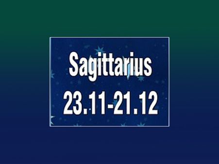 Sagittarius: Nov 23-Dec 22