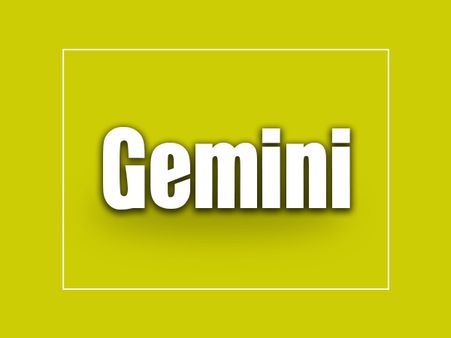 Gemini: May 21-June 20: YELLOW Gemini: May 21-June 20: YELLOW