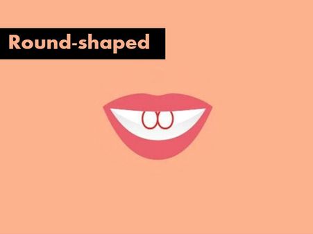 If You Have Round-shaped Teeth…