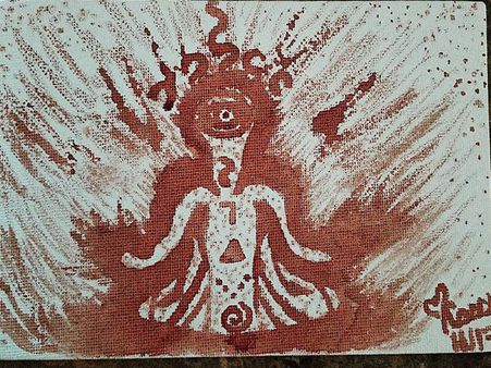 She Started Yoni Paintings