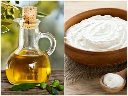 Aloe Vera, Olive Oil And Curd