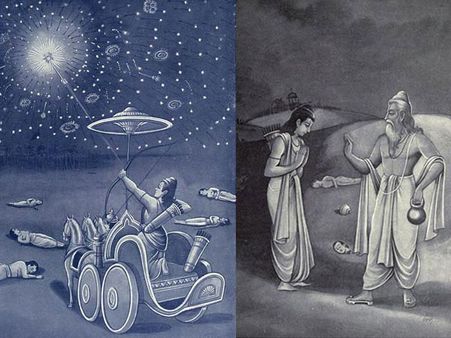 Dronacharya And Pandavas And Kauravas 