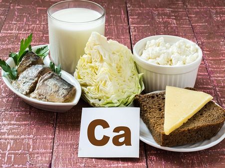 4. Eat a diet rich in calcium, vitamin C and iron