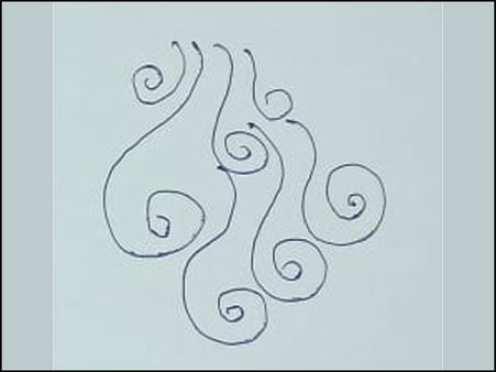 Free Flowing Curls Doodle Free Flowing Curls Doodle