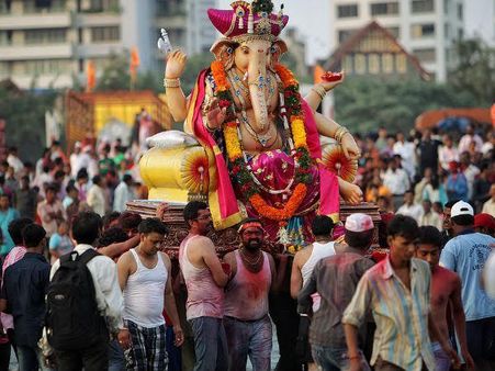Ganesha Visarjan 2018