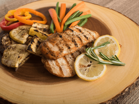 3. Lean cuts of chicken or steak