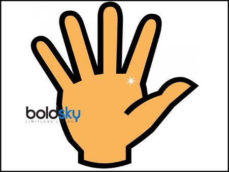 When The Star Is Below The Index Finger