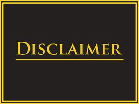 Disclaimer