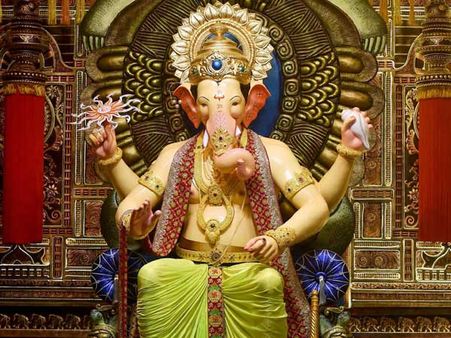 Lord Ganesha In Meditation