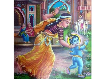 Krishna's Mother Yashoda Krishna's Mother Yashoda