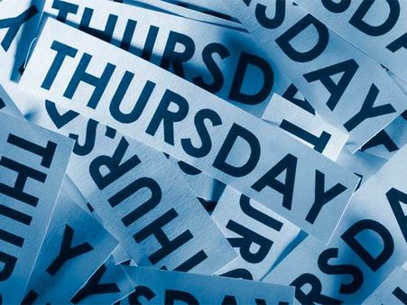 Thursday Thursday