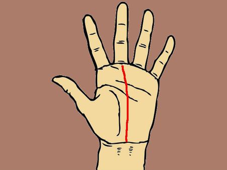 A Straight Line From The Mount Of Saturn 